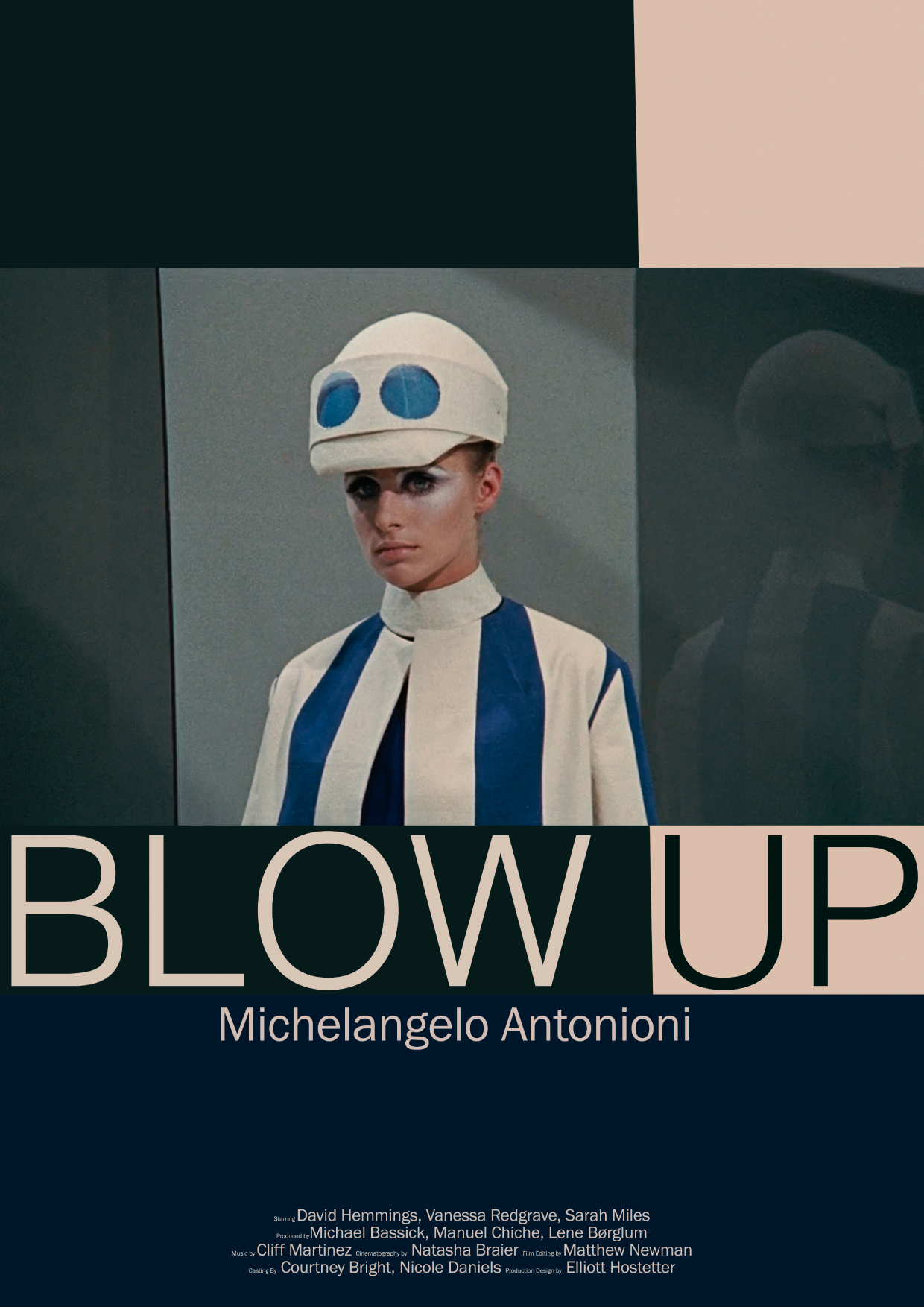 Blow Up Experimental Film Poster پوستر تجربی فیلم Blow Up